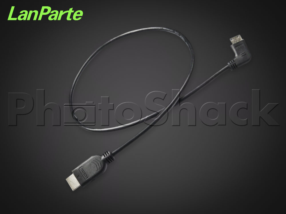 LanParte - HDMI Cable with 90 degree Connector